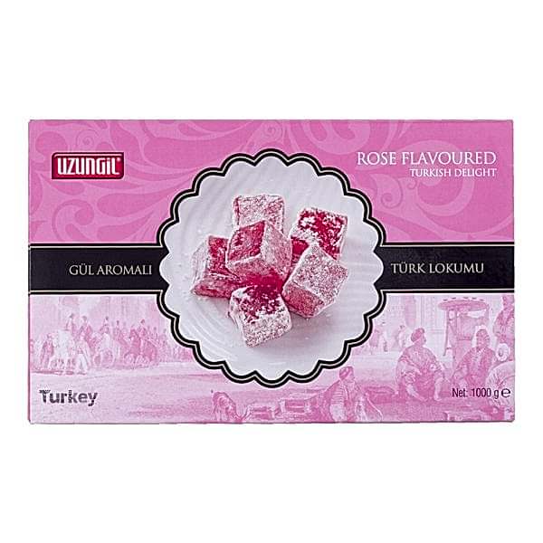 Güllü Lokum 1000 Gr