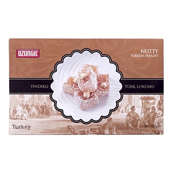 Hindistan Cevizli Fındıklı Lokum 750 Gr