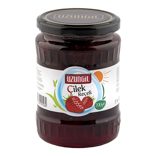 Çilek Reçeli Cam Kavanoz 700 Gr
