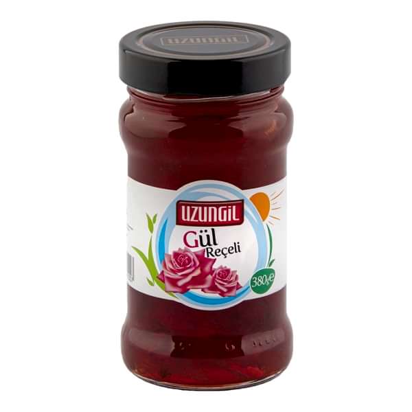 Gül Reçeli Cam Kavanoz 380 Gr
