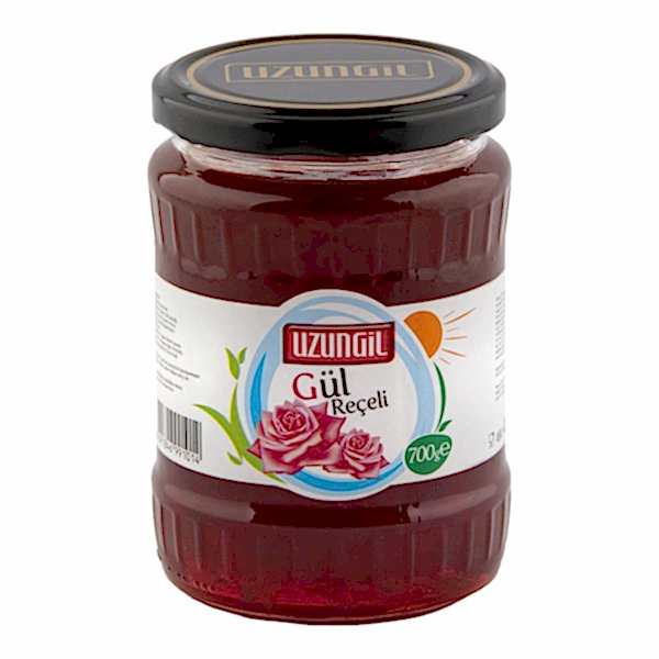 Gül Reçeli Cam Kavanoz 700 Gr