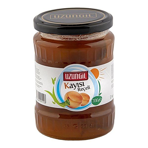 Kayısı Reçeli Cam Kavanoz 700 Gr
