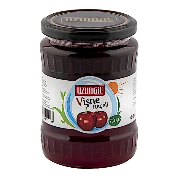 Vişne Reçeli Cam Kavanoz 700 Gr