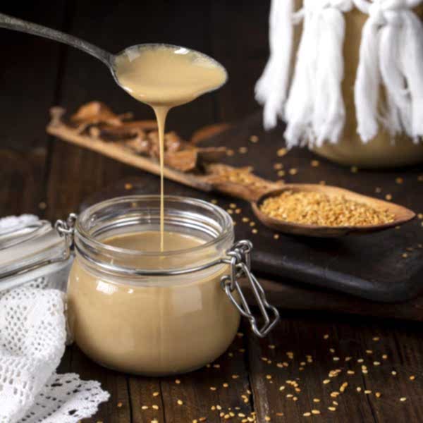 Tahin Değirmenli Hümera Cam Kavanoz