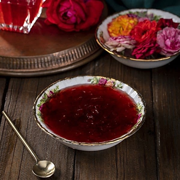 Gül Reçeli Cam Kavanoz