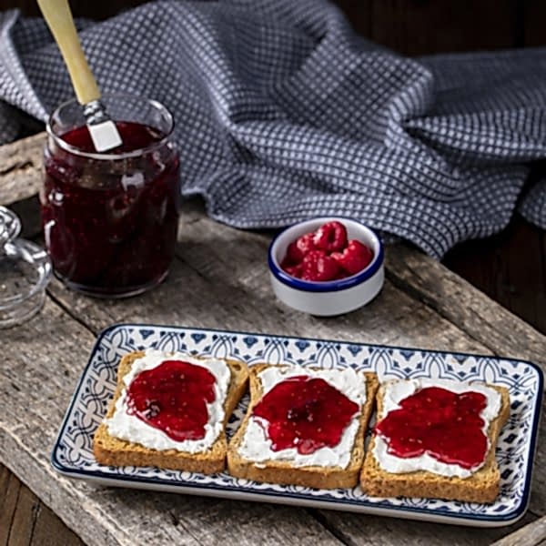 Ahududu Reçeli Cam Kavanoz