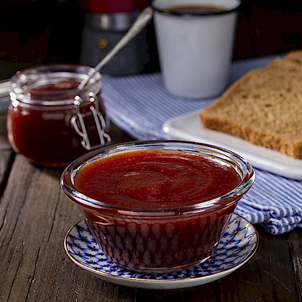 Kızılcık Marmelatı Cam Kavanoz