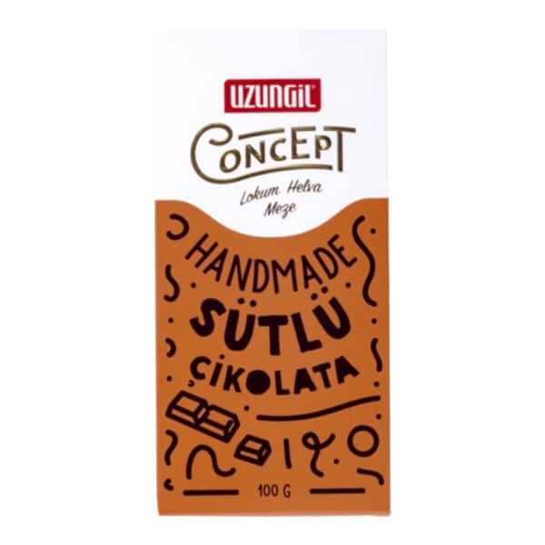 Sütlü Çikolata Bar 100 Gr